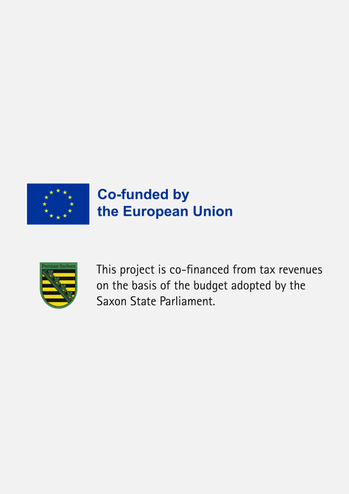 Vorschaubild EU-Logo + Freistaat-Wappen ENG