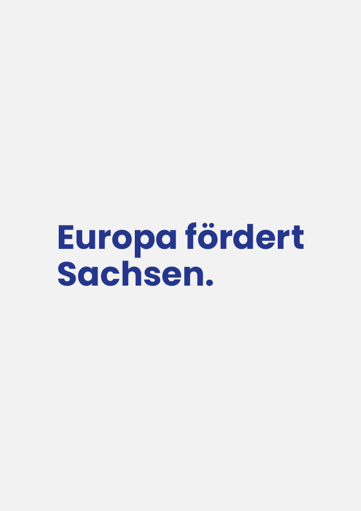 Vorschaubild Logo Europa fördert Sachsen